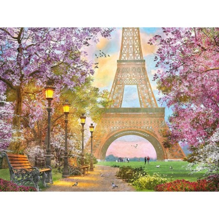 Puzzle Alee Romantic Paris, 1500 Piese Ravensburger - 1